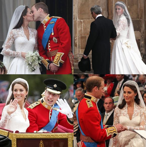 威廉王子和凯特·米德尔顿的婚礼回顾:最精彩的瞬间
